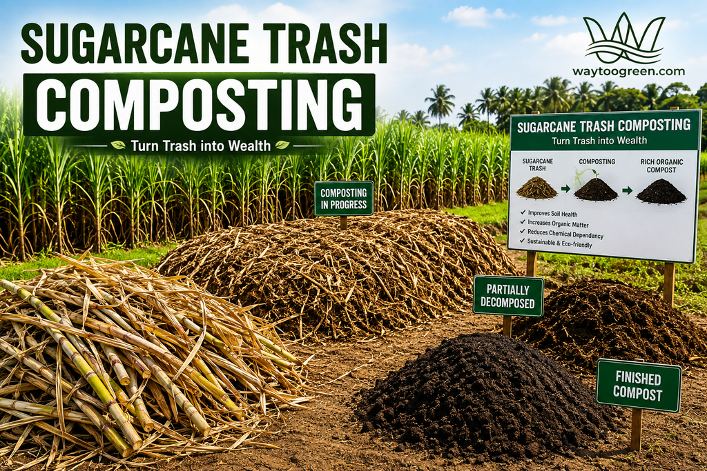 Sugarcane Trash Composting - Cover Image